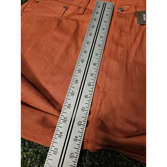 LEVI'S 501 Jeans NWT Button Fly Shrink to Fit Pink Coral Straight Mens 40x30 - Picture 6 of 8